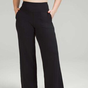 Lululemon Align Wide Leg High-Rise Pant 31" Black Size 6